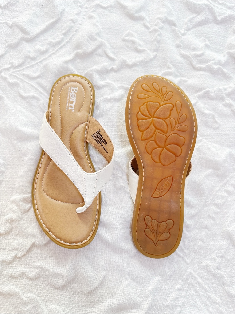 Born Ciara Flip Flop Size 7 New - Picture 6 of 7